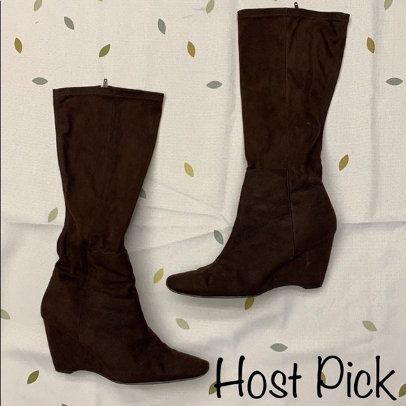 Apostrophe Katerina wedge boots - Picture 1 of 12